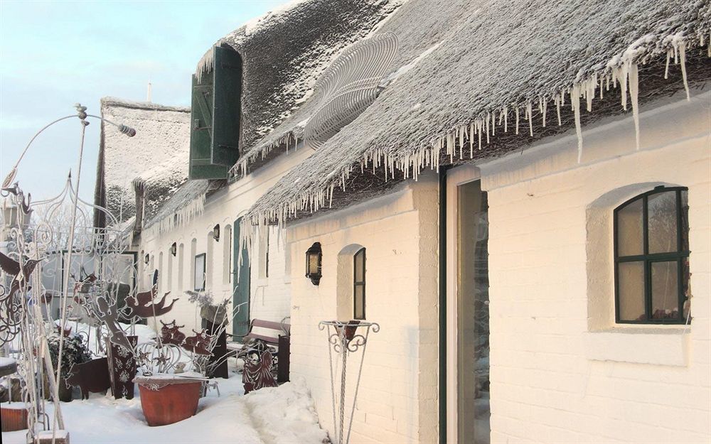 Hotel, Restaurant, Cafe Pharisaeerhof - Nordseeurlaub Mit Hund Nordstrand Exteriér fotografie