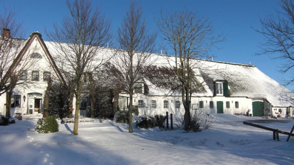 Hotel, Restaurant, Cafe Pharisaeerhof - Nordseeurlaub Mit Hund Nordstrand Exteriér fotografie