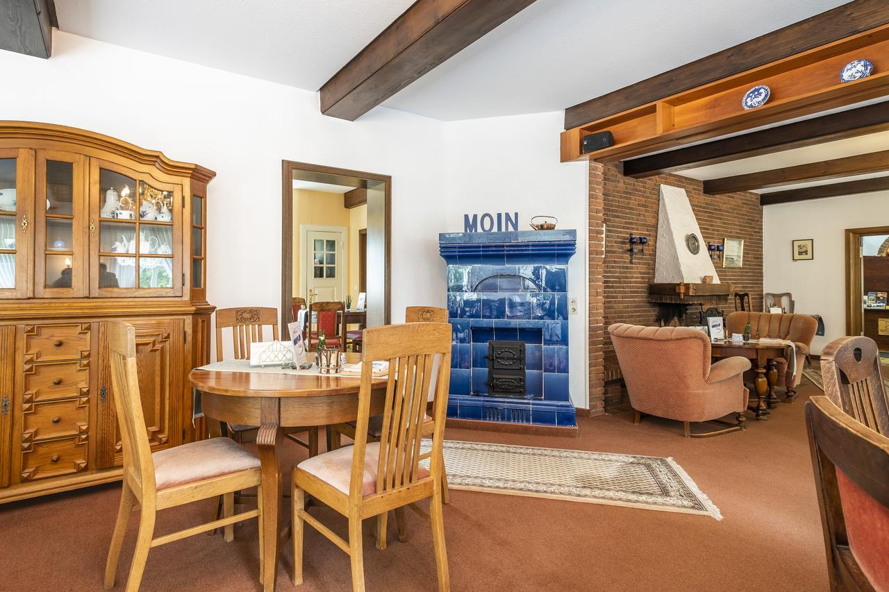 Hotel, Restaurant, Cafe Pharisaeerhof - Nordseeurlaub Mit Hund Nordstrand Exteriér fotografie