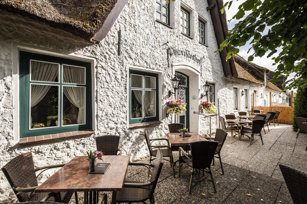 Hotel, Restaurant, Cafe Pharisaeerhof - Nordseeurlaub Mit Hund Nordstrand Exteriér fotografie